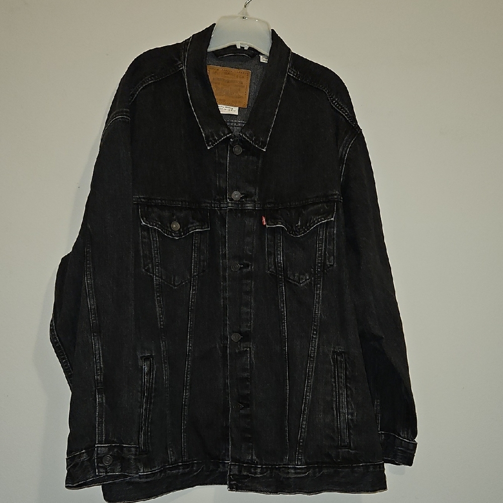 Men's Black Denim Jacket